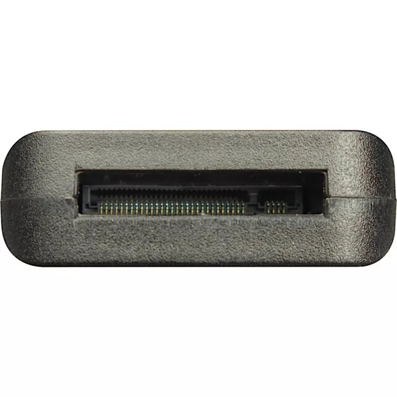 Inter-Tech K-1696-P2 USB-C į M.2 SSD adapteris, USB 3.2 Gen 2 (10 Gbit/s), PCIe NVMe ir SATA, juodas