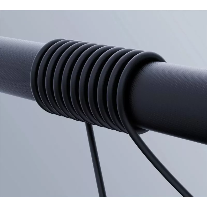 AUKEY CB-SCC241 USB-C į USB-C kabelis PD 240W 5A 20V 1m Nylon Juodas