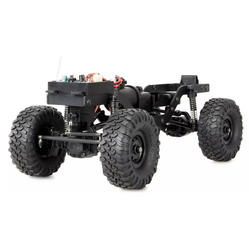 Radijo bangomis valdomas krovininis visureigis Amewi Mini-Cabalo AMXRock 4WD 1:16 RTR, elektrinis, paruoštas važiavimui