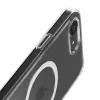 Crong skaidrus MagSafe dėklas iPhone 16e — permatomas apsauginis korpusas, MagSafe suderinamas