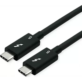 ROLINE Thunderbolt 5 Kabel C-C 80G 240W 8K passiv 0.5m - Kabel - Digital/Daten (11.02.9110)