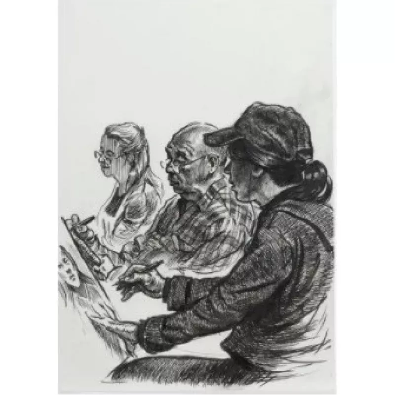 Faber-Castell Pitt Artist Pen 167158, juodas, 8 vnt.