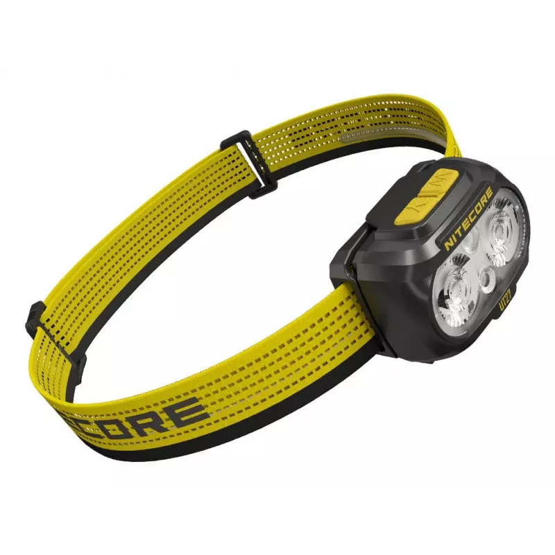 Nitecore UT27 MCT juodos/geltonos spalvos LED priekinė lemputė