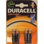 Duracell AAA/LR03 šarminė baterija MN2400, 4 vnt.