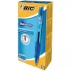 Tušinukas BIC 829158 — užsegamas ištraukiamas, mėlynas rašalas, permatomas korpusas, pakuotė po 12 vnt.