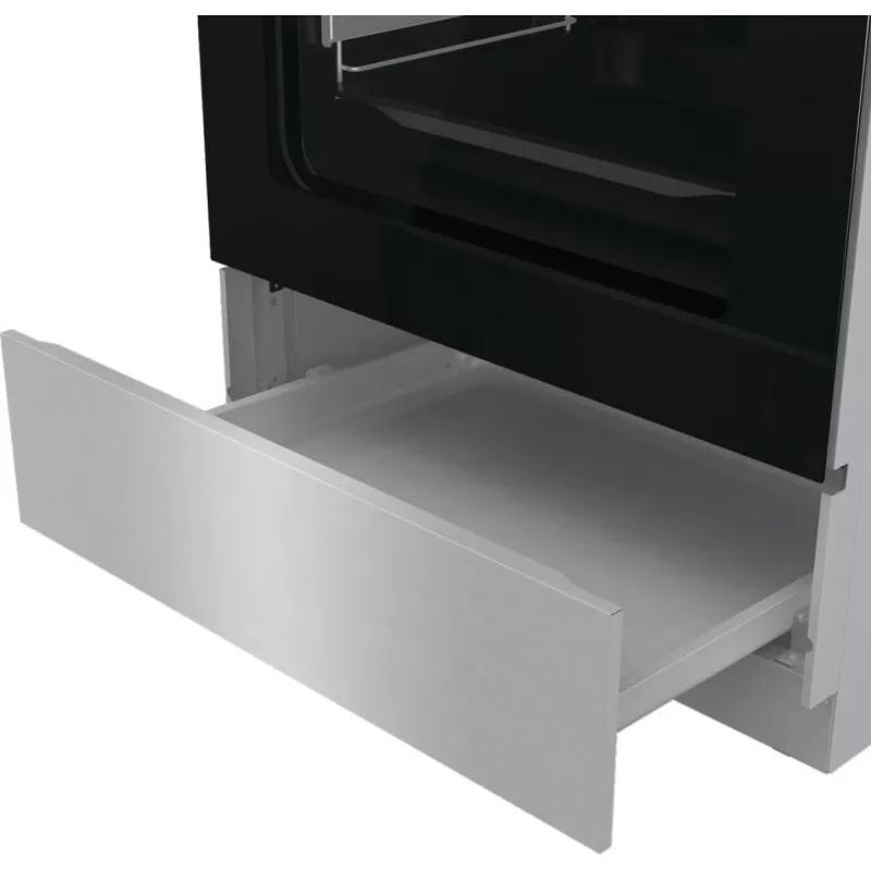 Gorenje GKS6C71XF Laisvai pastatoma viryklė su orkaite Sidabrinė