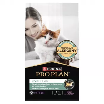 PURINA PRO PLAN LIVECLEAR KITTEN Rich in Turkey 1,4kg