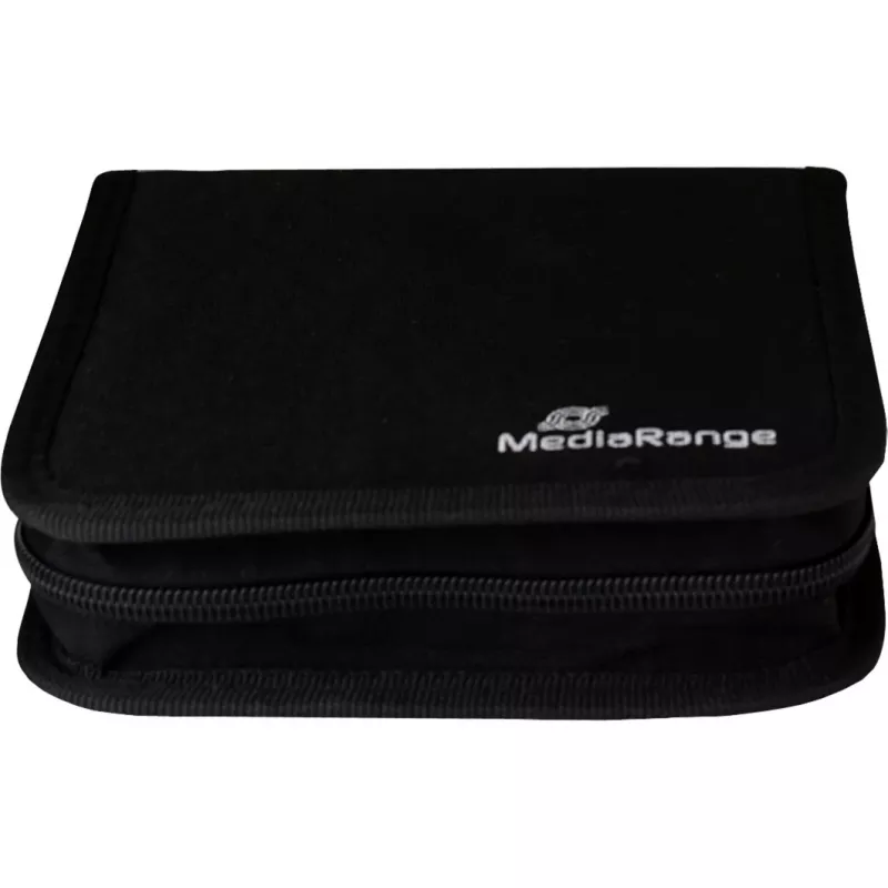 MediaRange BOX50 dėklas 24 CD/DVD diskams, juodas