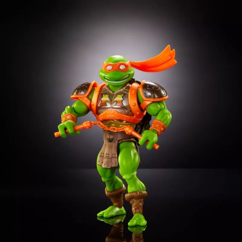 Masters of the Universe Origins Turtles of Grayskull Michelangelo, žaidimo figūrėlė