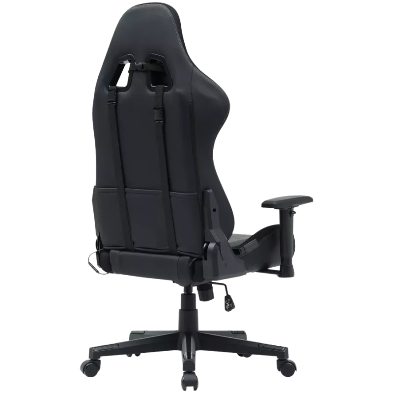 Gaming kėdė CANYON Irida RGBCH03 RGB juoda ergonomiškas dizainas, reguliuojami porankiai, atlošiama nugara