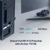 TP-LINK Archer TX10E AX900 belaidis tinklo adapteris PCIe Wi-Fi 6 Bluetooth