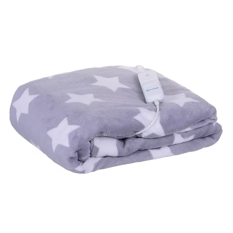 Elektrinis paklotas ORO-MED ORO-BALNKET STAR, flisas, 130×180 cm, 120 W, 3 šildymo lygiai, 230 V