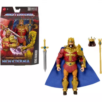 Veiksmo figūrėlė MATTEL Masterverse King Randor JBP79 – kolekcinė judama figūrėlė