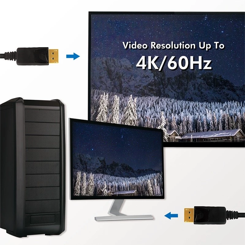 LogiLink DisplayPort kabelis 3 m Juodas CD0102