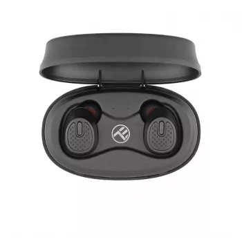 Belaidės ausinės Tellur Mood True Wireless Stereo juodos