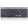 Belaidis RF pilno dydžio klaviatūra TRACER TRAKLA46934, QWERTY anglų, 2,4 GHz Nano imtuvas, membraninė, juoda/pilka