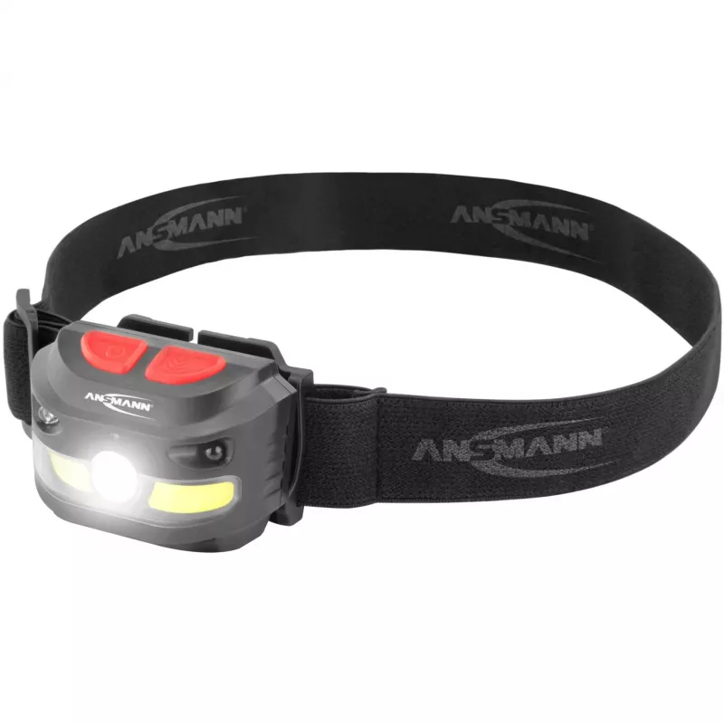 Žibintuvėlis ant galvos Ansmann HD250RS juodas COB LED 4W IP54