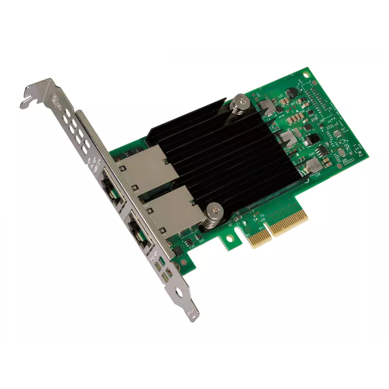 Intel Ethernet tinklo adapteris X550-T2 – PCIe 3.0 x4, žemo profilio, 2x 10GbE (X550T2BLK)
