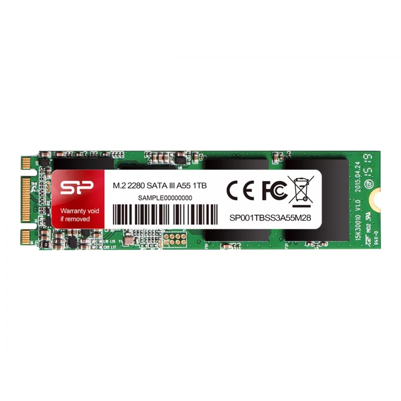 SSD diskas Silicon Power SP256GBSS3A55M28 256 GB Half-slim SATA III, 560/530 MB/s, SLC