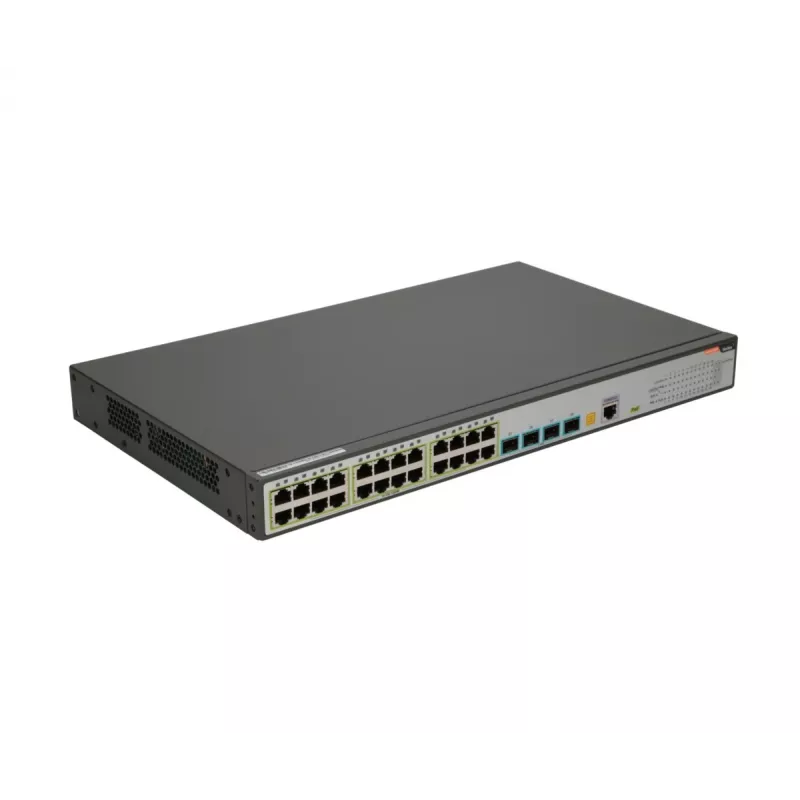 Valdomas jungiklis FiberHome S4820-28T-X-PE-AC L2/L3 Gigabit Ethernet 24 prievadai PoE