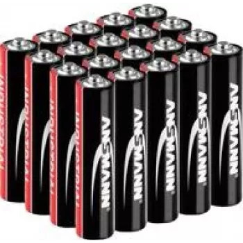 Baterija AAA Micro šarminė 1,5 V, 20 vnt. – ANSMANN (1501-0004)