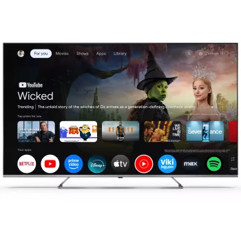Sharp 4K Ultra HD QLED MiniLED televizorius 65JP7265E, 55 col., Smart TV, Google TV, UHD