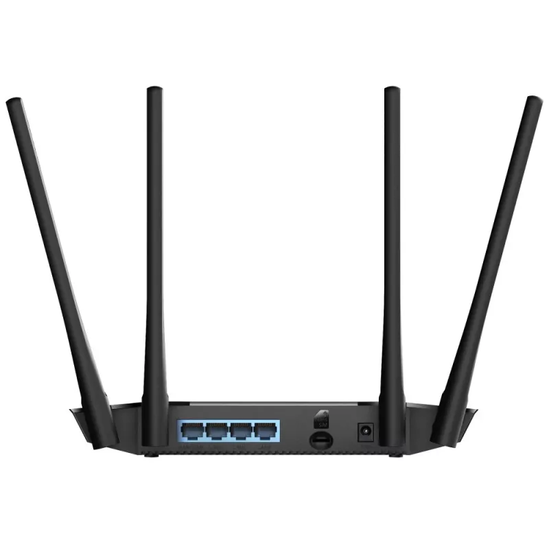 Cudy LT400 belaidis maršrutizatorius 4G LTE, 300 Mbps, 2,4 GHz, Fast Ethernet, juodas