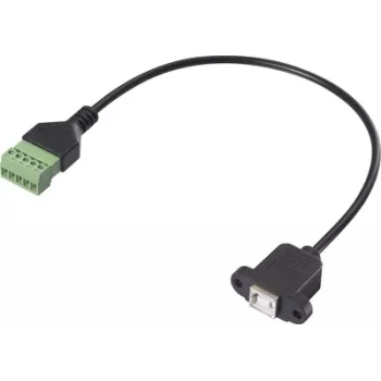 Renkforce USB 2.0 adapterio laidas [1x 2.0 B lizdas - 1x gnybtinis jungimas] RF-6443972 30 cm
