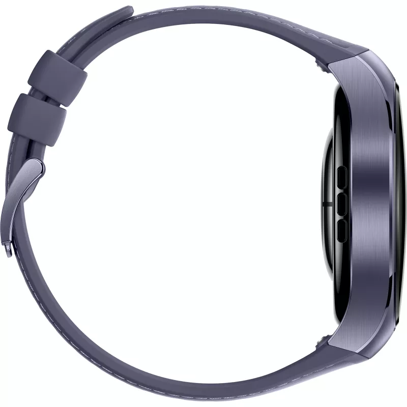 HUAWEI Watch 5 46mm (Rates-L39L) pilkas/violetinis kompozitinis dirželis, titano korpusas