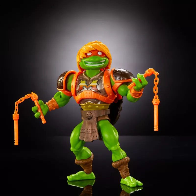 Masters of the Universe Origins Turtles of Grayskull Michelangelo, žaidimo figūrėlė