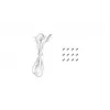 DeepCool FL12R WH ARGB 120mm korpuso ventiliatoriai 3 vnt. rinkinys