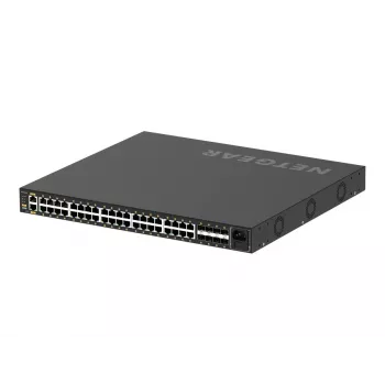 NETGEAR GSM4248P-100EUS valdomas tinklo jungiklis Valdomas L2/L3/L4 Gigabit Ethernet (10/100/1000) Power over Ethernet (PoE) Juodas