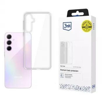 3MK Clear Case dėklas Samsung Galaxy A55 5G, skaidrus, plonas, patvarus