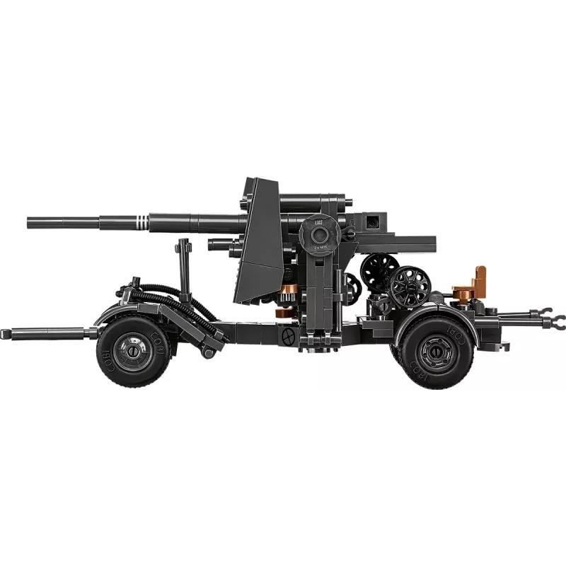 Konstruktorius Cobi 8,8 cm Flak su priekaba — 360 detalių
