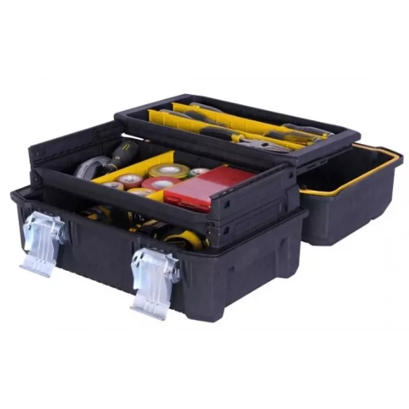 Stanley FMST1-71219 dėžutė smulkioms detalėms/įrankiams Juoda