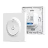 Sieninis išmanusis jungiklis/reguliatorius Sonoff MINI-ZBDIM-E ZigBee – kompaktiškas reguliatorius ir įjungimo/išjungimo modulis montavimui į sieną