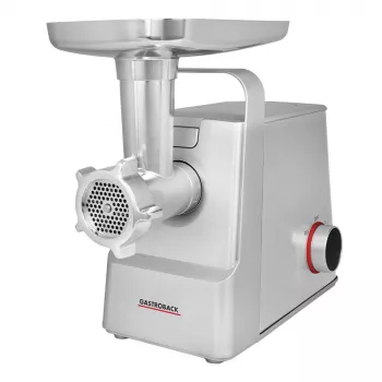 Mėsmalė GASTROBACK 41407 – 2100 W, nerūdijančio plieno korpusas, 2,5 kg/min našumas