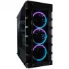 LC Power Gaming 709B Solar_System_X - korpusas - ATX - be maitinimo šaltinio - juodas - USB/Audio (LC-709B-ON)