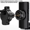 USAMS automobilinis telefono laikiklis 4.7–7 colių universalus stovas su gravitaciniu užspaudimu, ventiliacijos angos laikiklis, GPS palaikymas, tinka iPhone, Xiaomi, Samsung