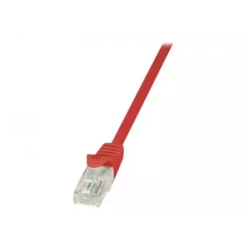 Tinklo kabelis LogiLink 3 m RJ-45 Cat5e raudonas