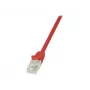 Tinklo kabelis LogiLink 3 m RJ-45 Cat5e raudonas