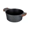 Virtuvės indas Resto Kitchenware Capella 2,6 L apvalus juodas medinis