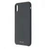 Dėklas iPhone XS Max Tellur Liquid Silicone juodas