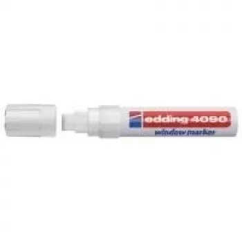 Kreidinis markeris Edding 4090 baltas 5 vnt.