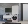 Topeshop POLA MINI DD balta vonios spintelė su stalčiais Balta