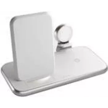 ZENS 4-in-1 belaidžio įkrovimo stovas (baltas)