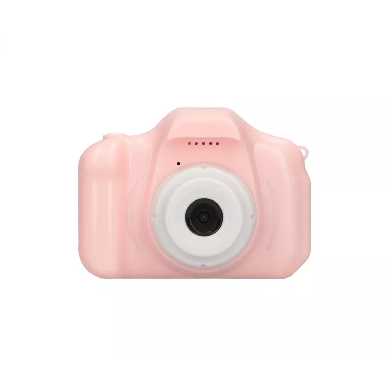 Vaikiška skaitmeninė fotokamera Extralink H20 Pink 1080P 30fps 2.0 colių ekranas