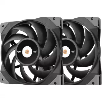 Thermaltake Toughfan 12 juodas 2 vnt. pakuotė