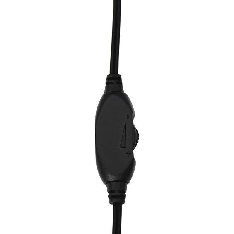 Stereofoninės ausinės su mikrofonu ir garso reguliavimu EH103