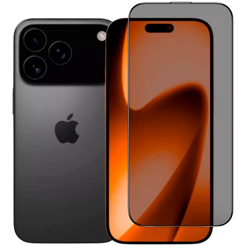 iLera DeLuxe Incognito Glass apsauginis stiklas, skirtas iPhone 17 Pro Max
